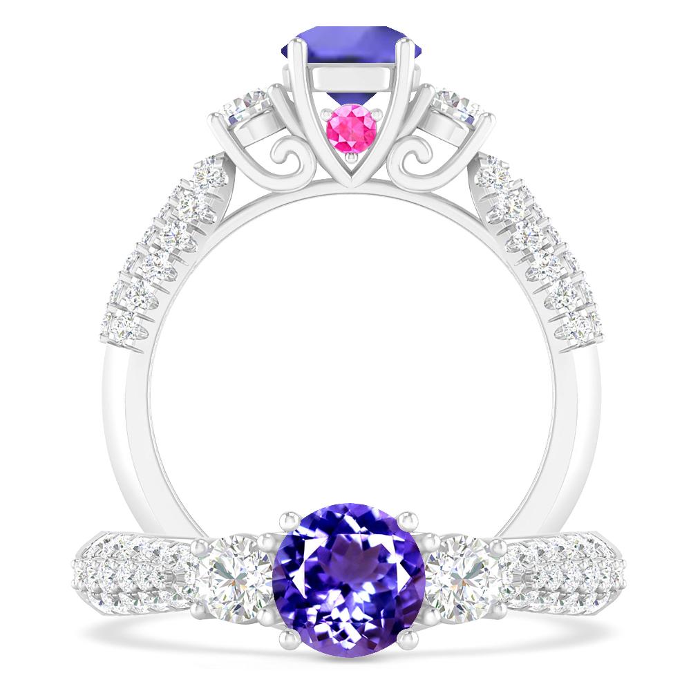 White Gold - Tanzanite