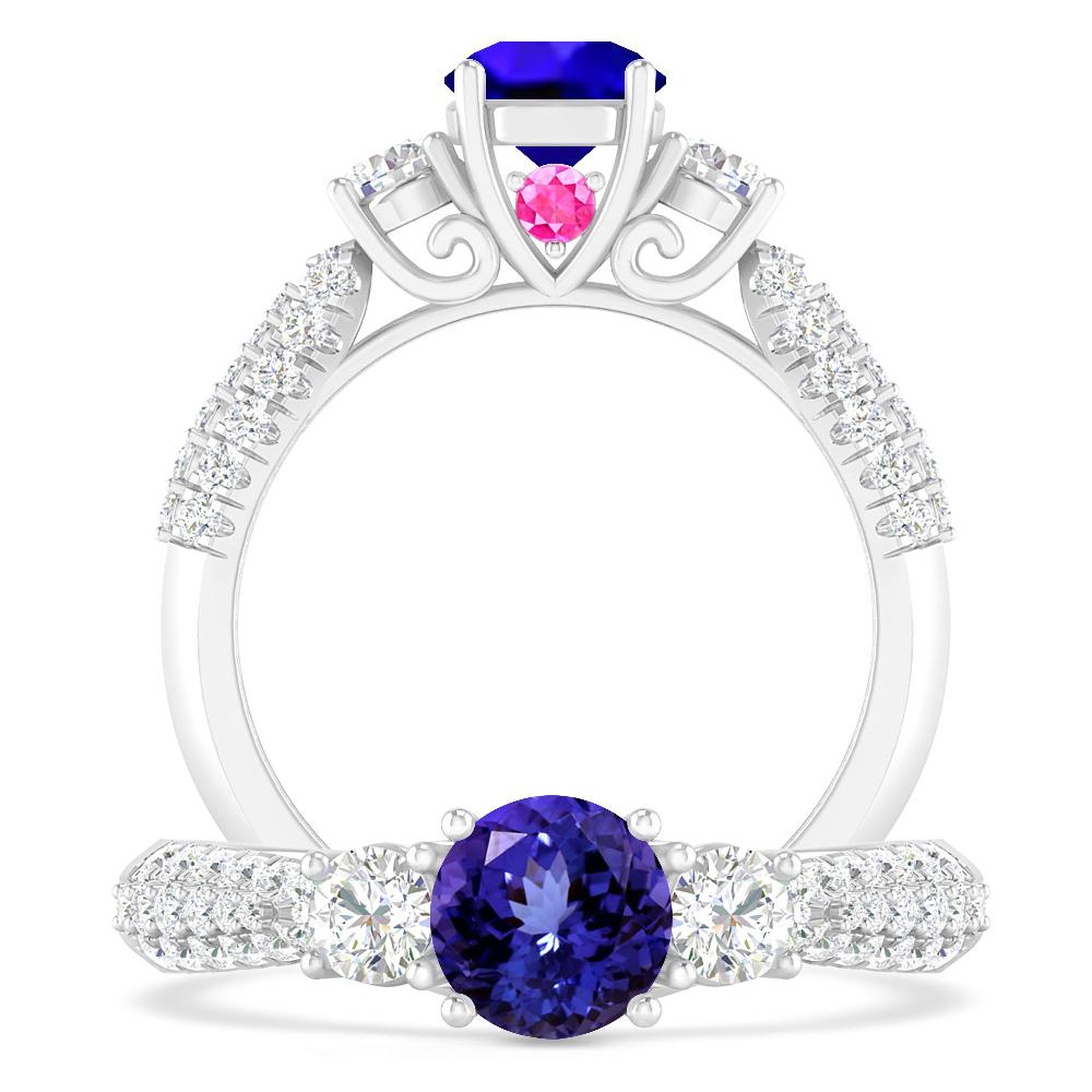 White Gold - Tanzanite