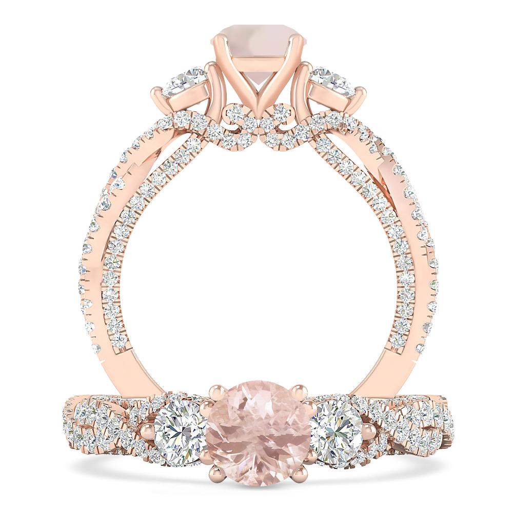 Rose Gold - Morganite