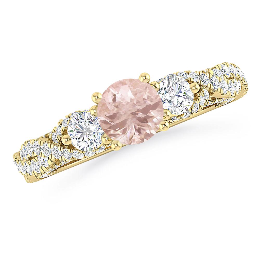 Yellow Gold - Morganite