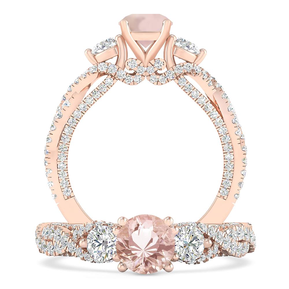 Rose Gold - Morganite