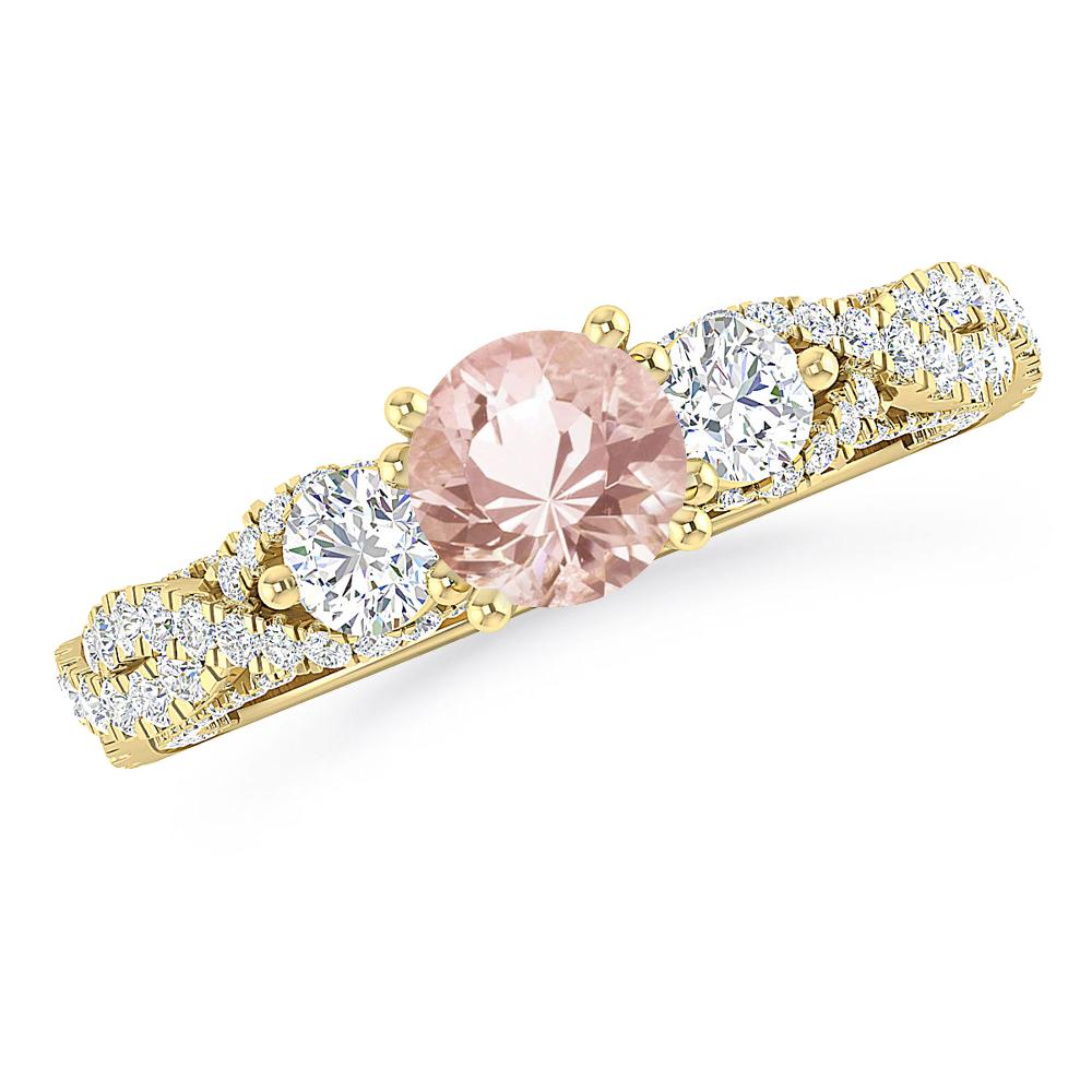 Yellow Gold - Morganite