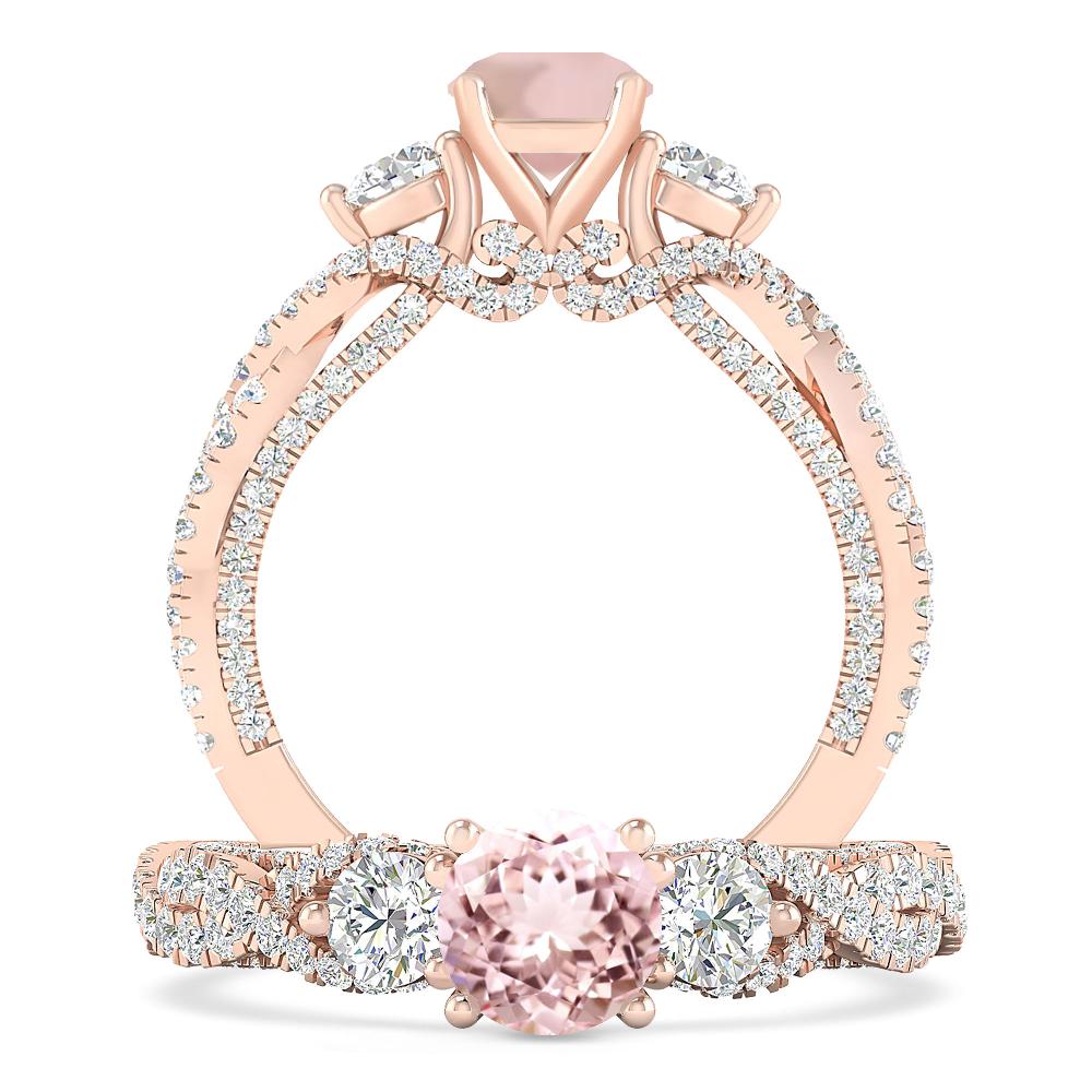 Rose Gold - Morganite