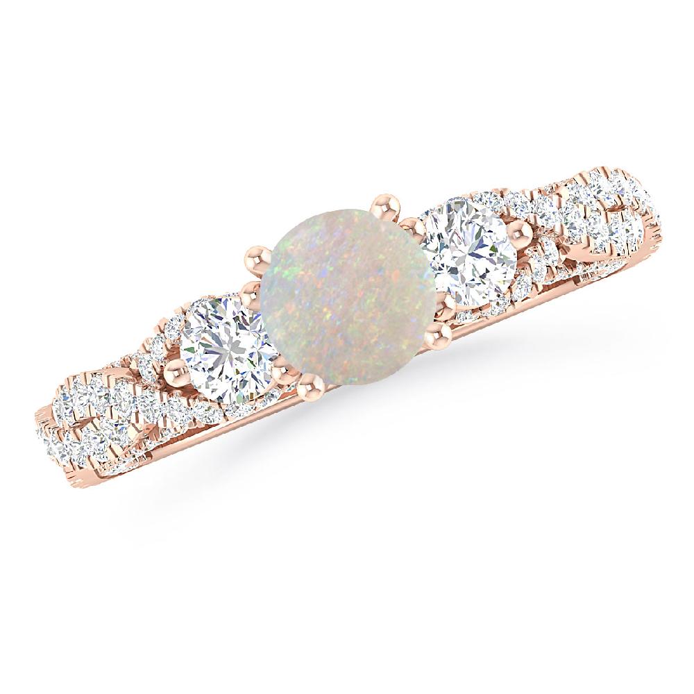 Rose Gold - Opal