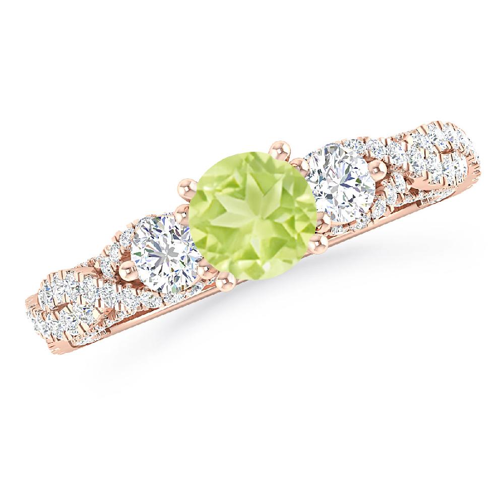 Rose Gold - Peridot