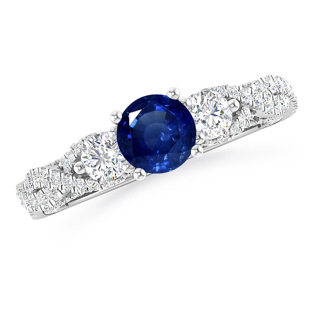 White Gold - Sapphire