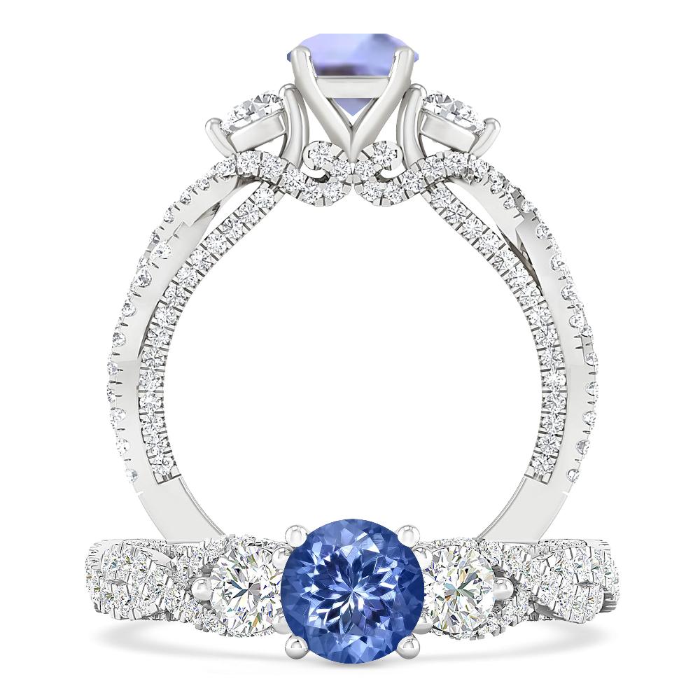 White Gold - Tanzanite