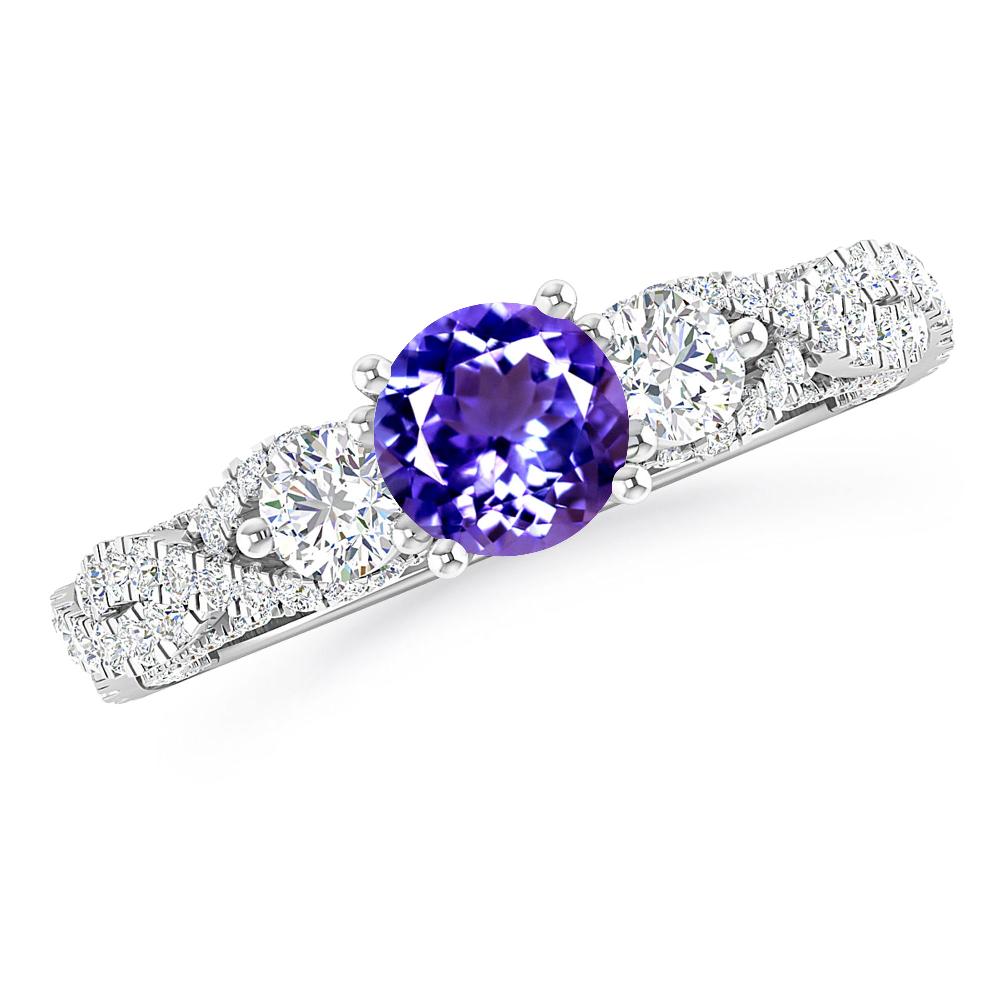 White Gold - Tanzanite