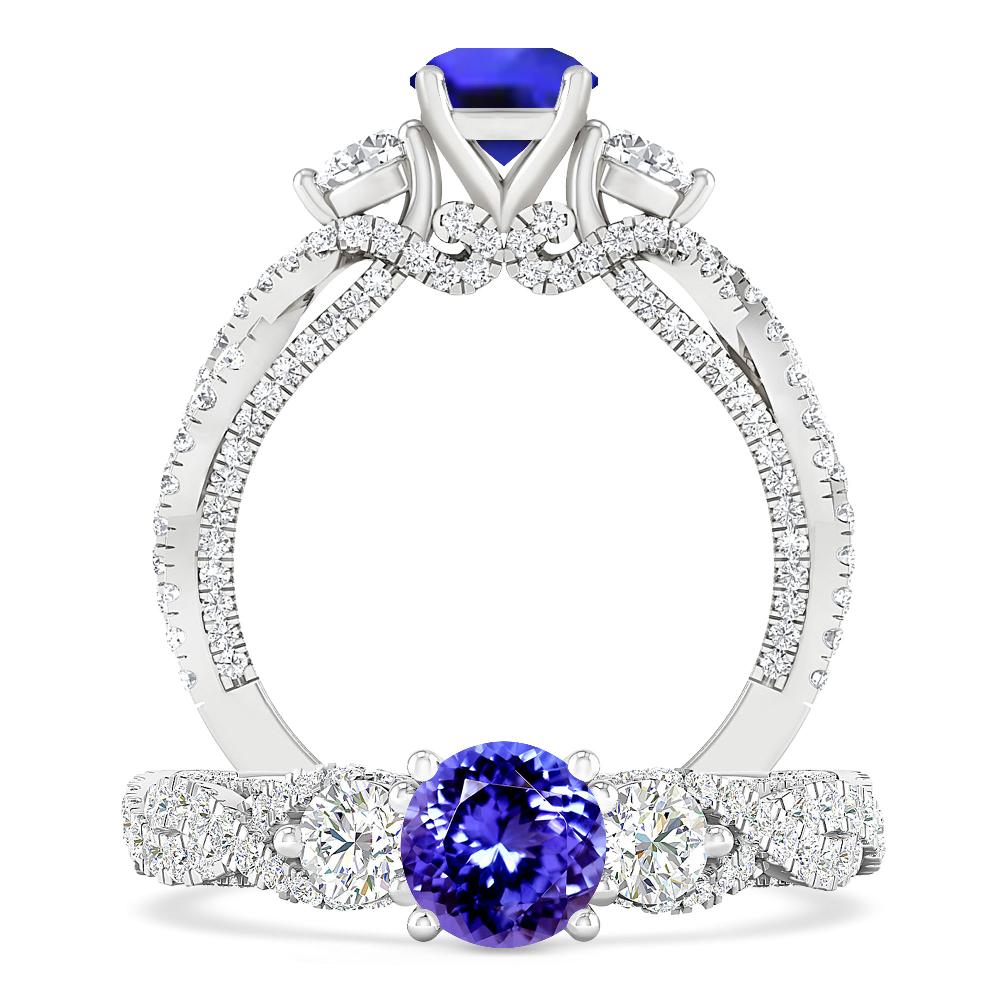 White Gold - Tanzanite