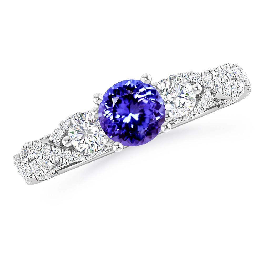 White Gold - Tanzanite