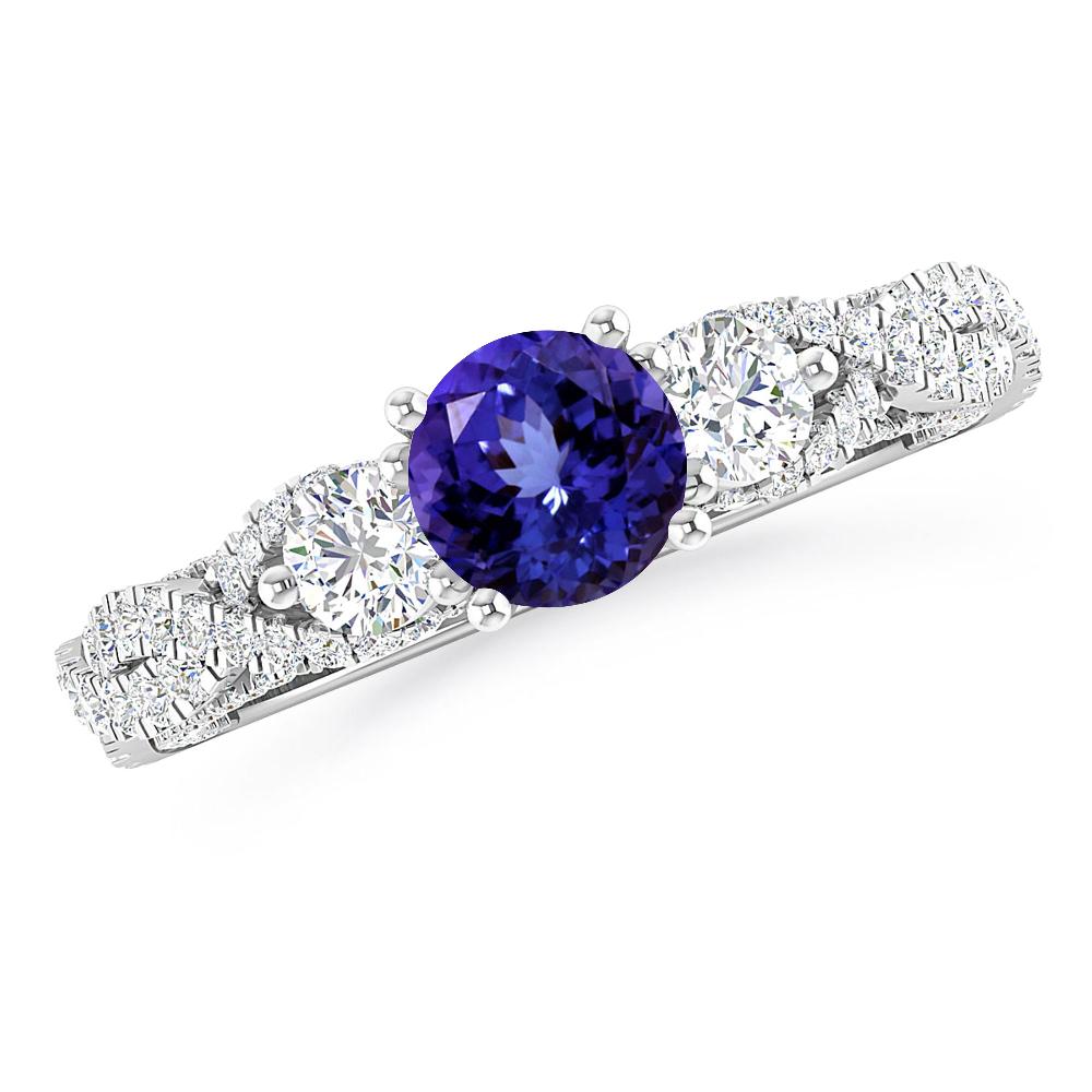 White Gold - Tanzanite