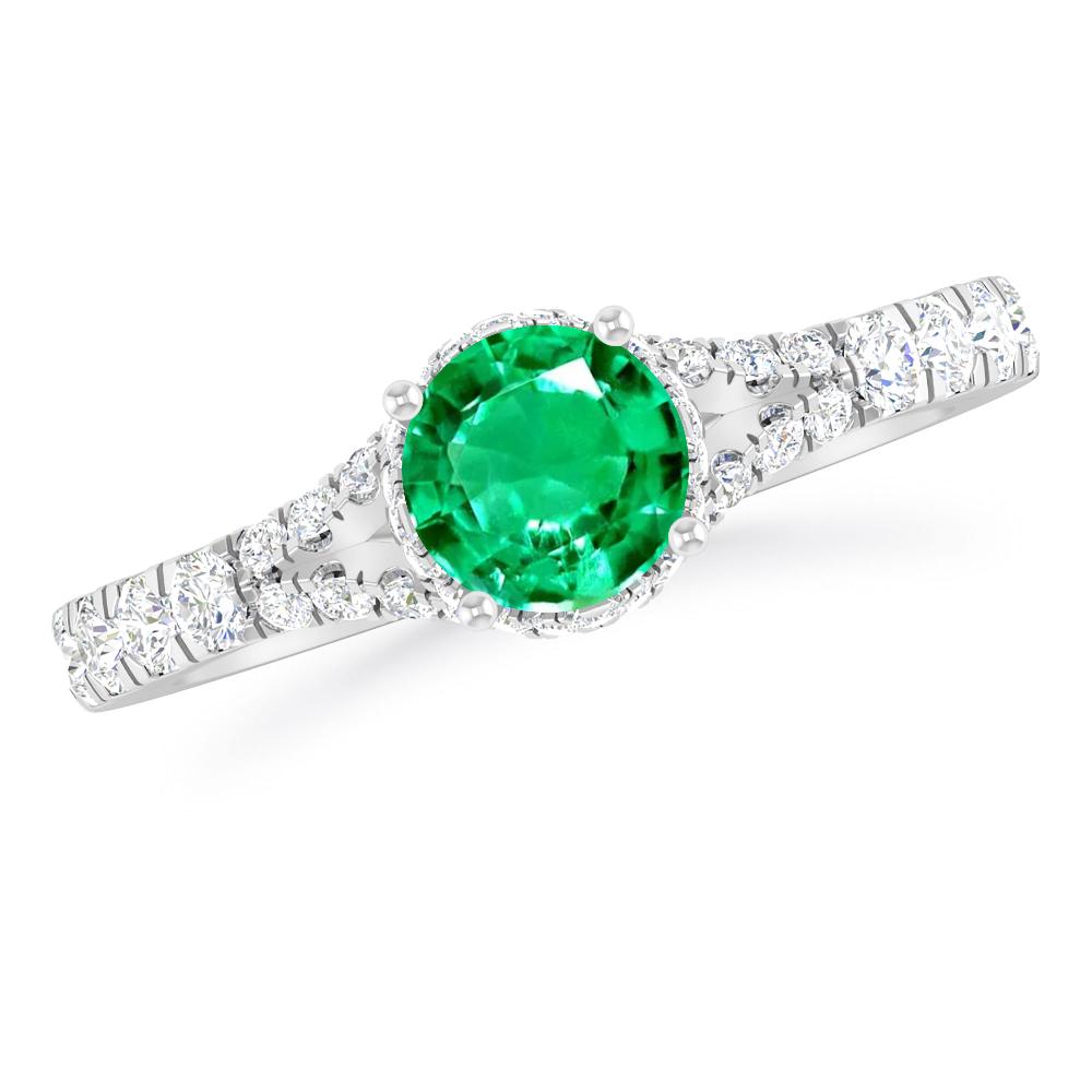 White Gold - Emerald