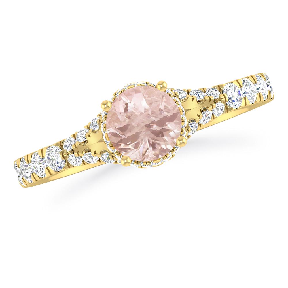 Yellow Gold - Morganite