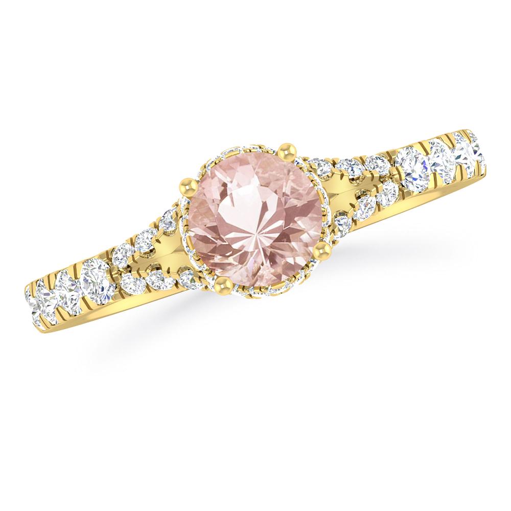 Yellow Gold - Morganite