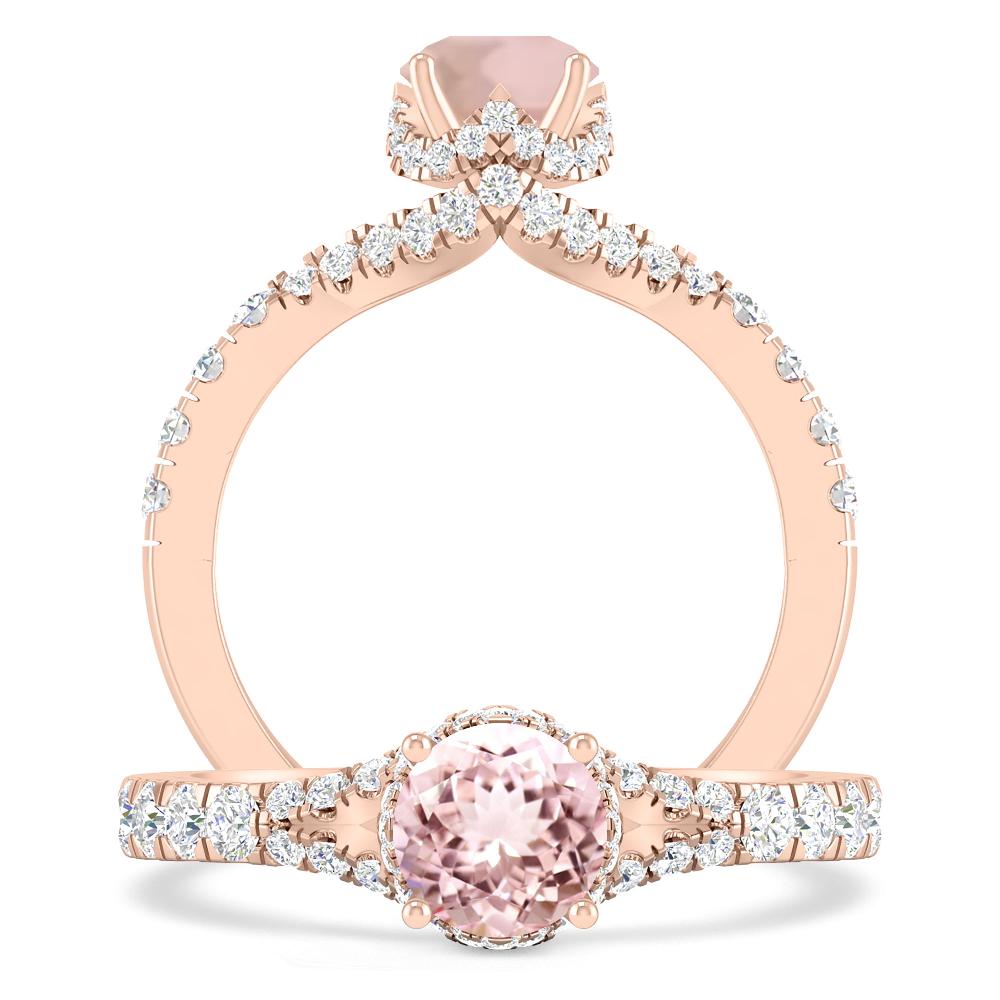 Rose Gold - Morganite