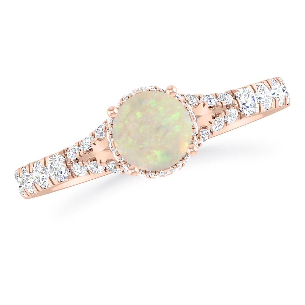 Rose Gold - Opal