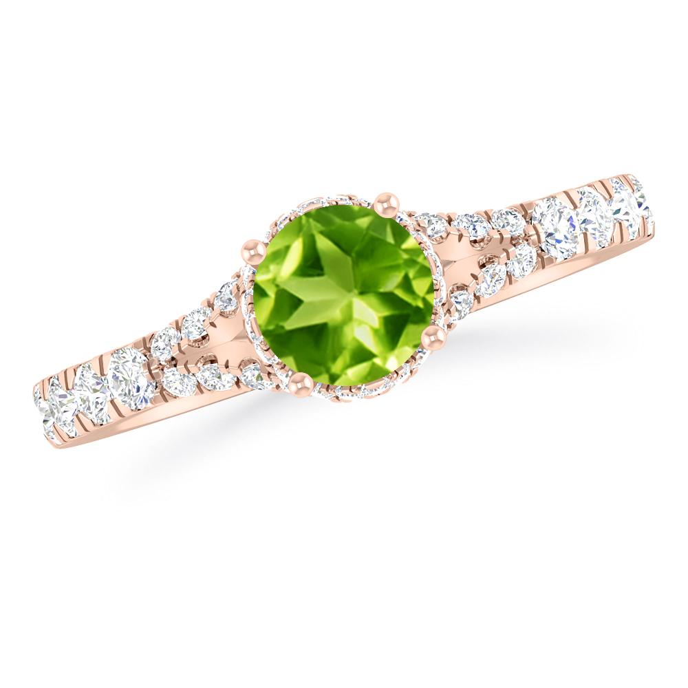 Rose Gold - Peridot