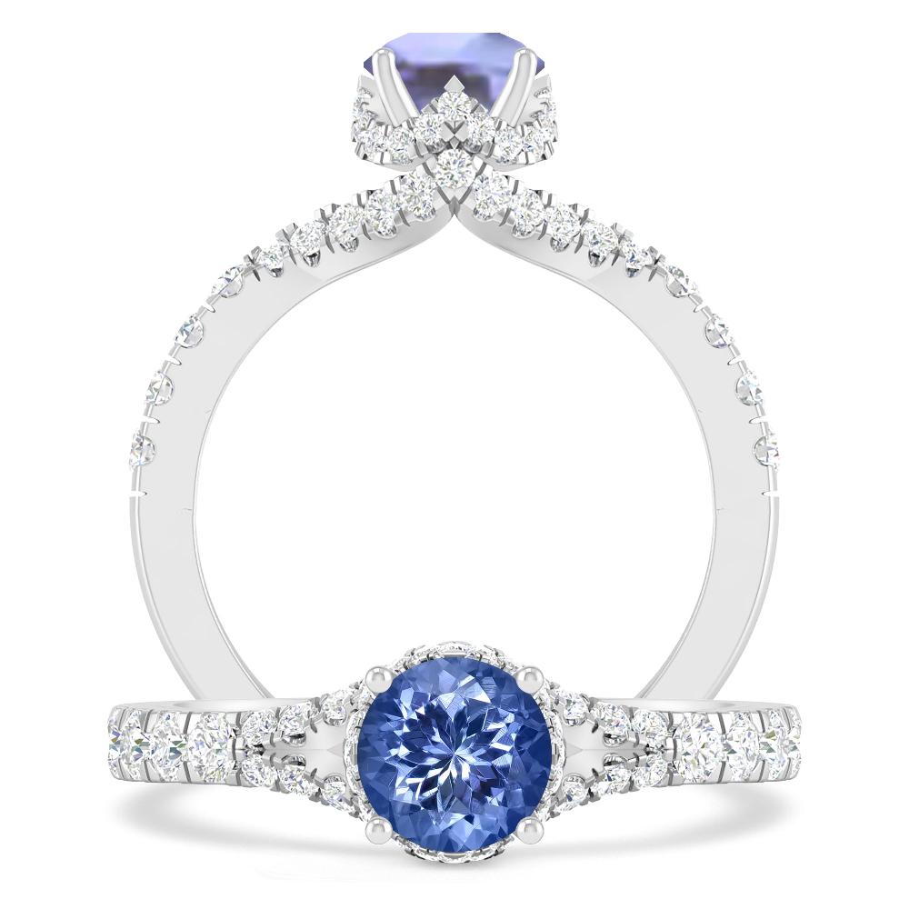 White Gold - Tanzanite