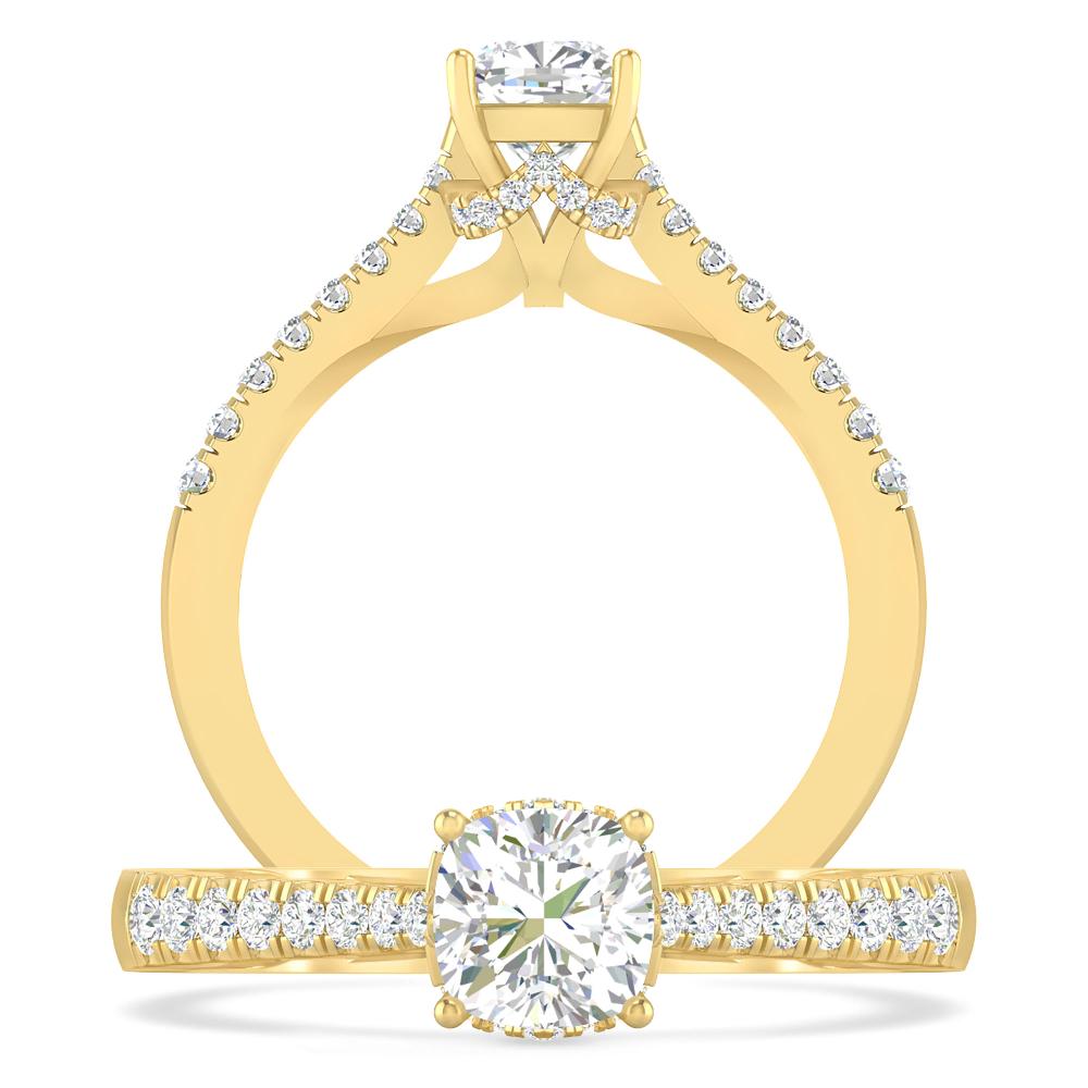 Yellow Gold - Diamond