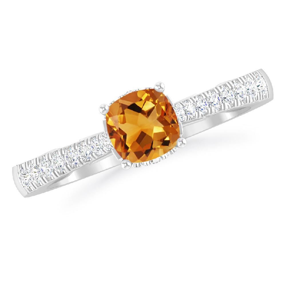 White Gold - Citrine