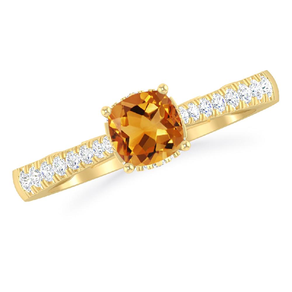 Yellow Gold - Citrine