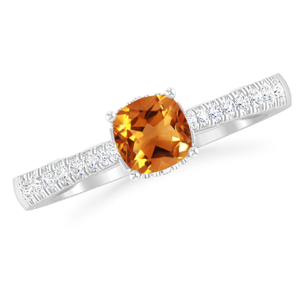 White Gold - Citrine