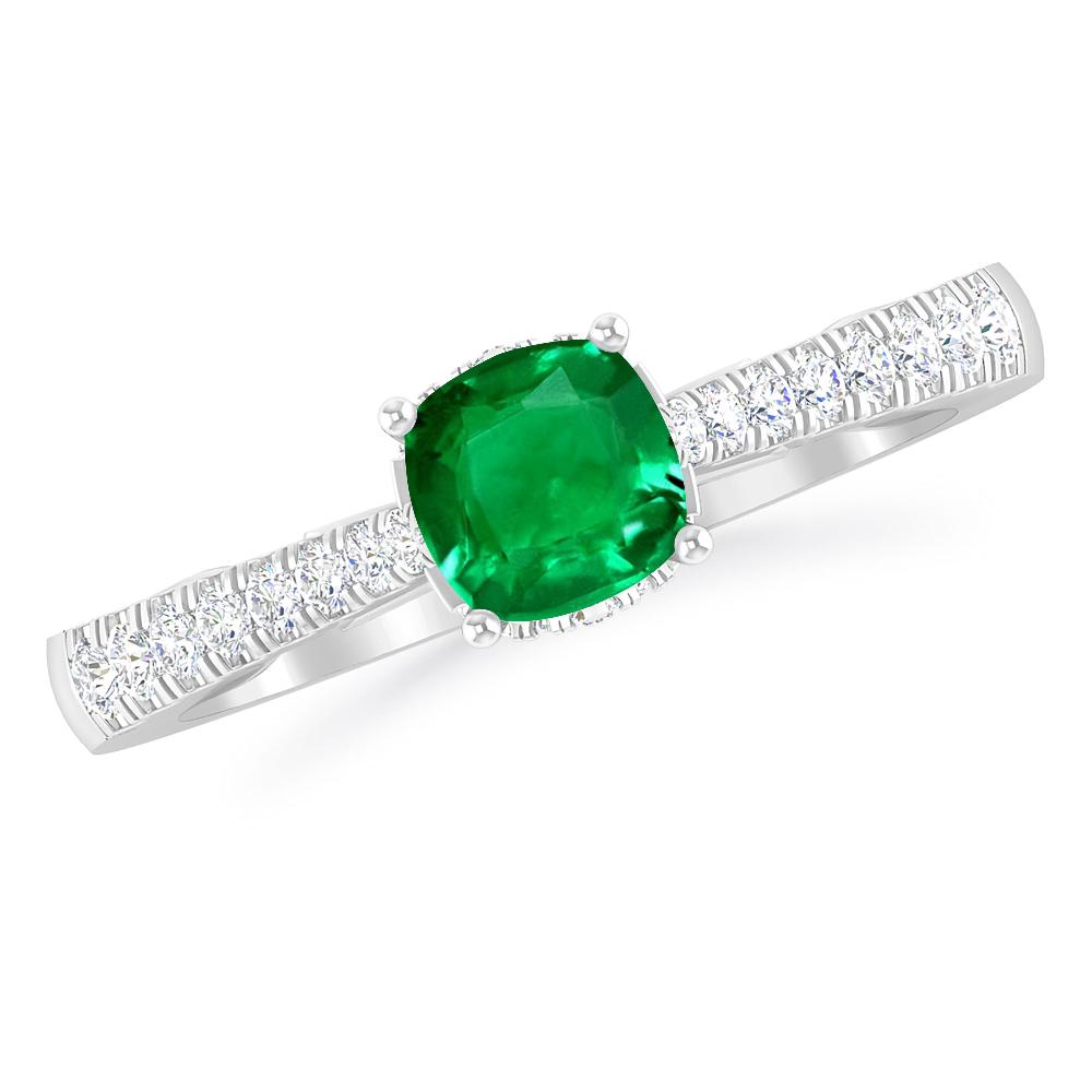 White Gold - Emerald