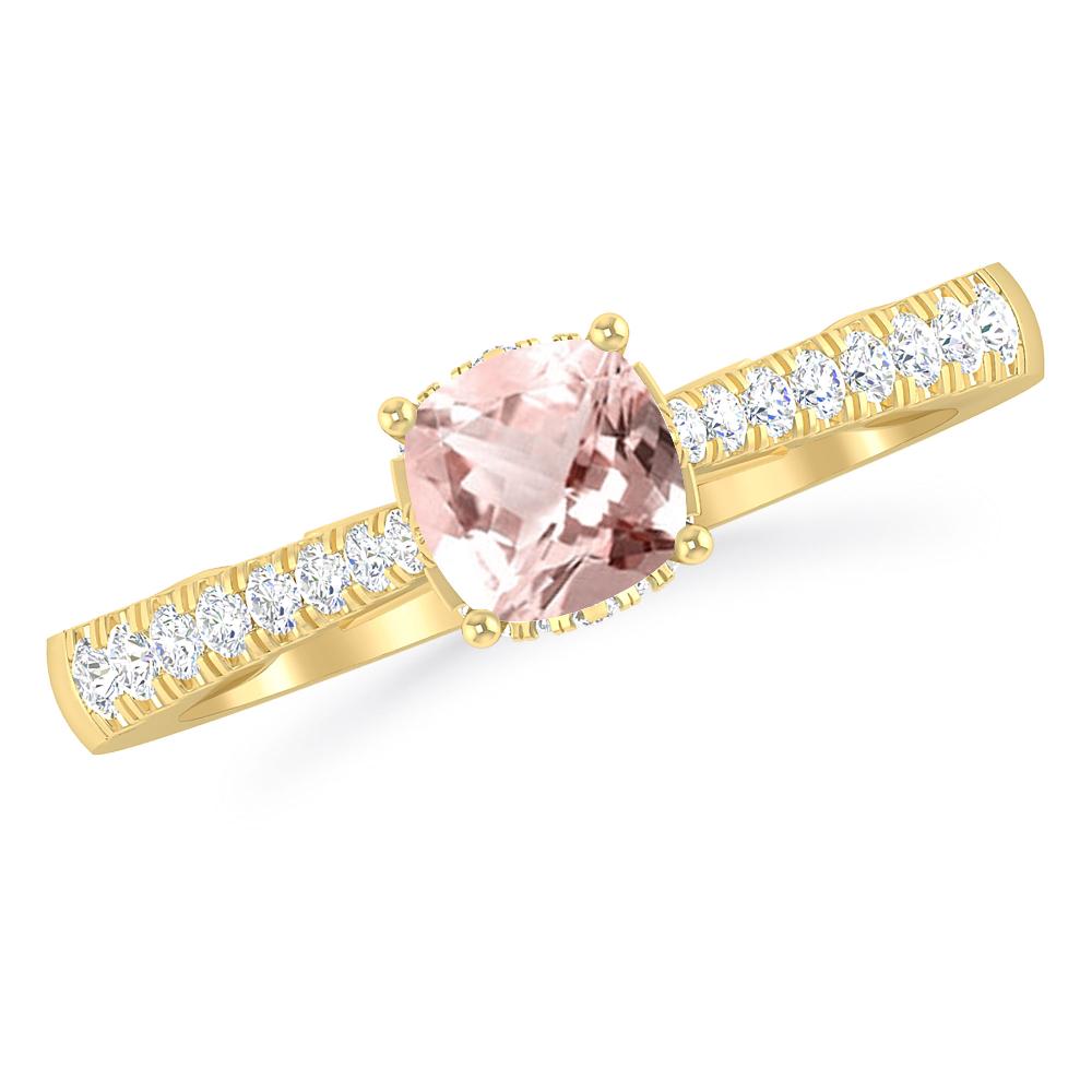 Yellow Gold - Morganite