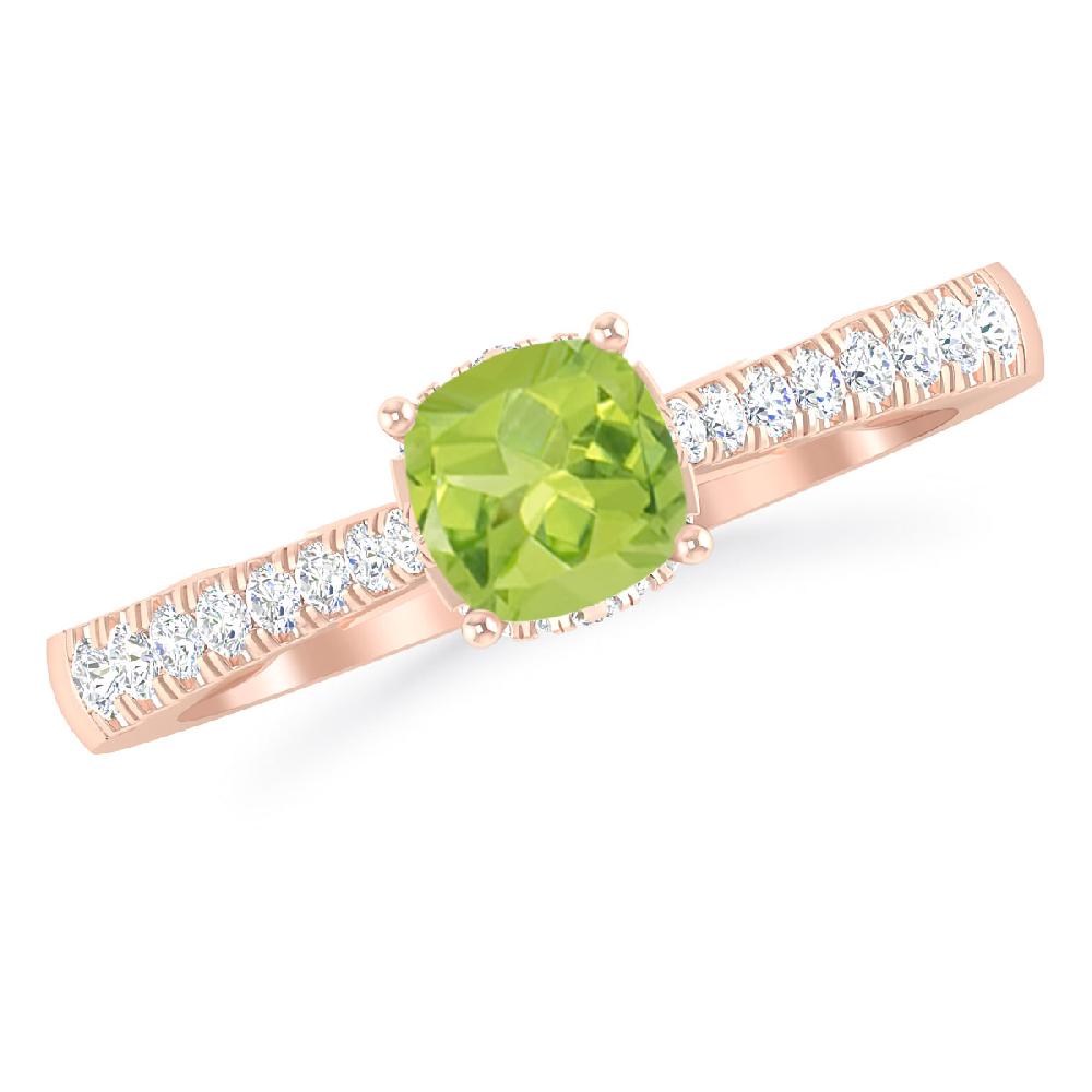 Rose Gold - Peridot