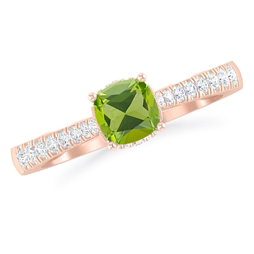 Rose Gold - Peridot