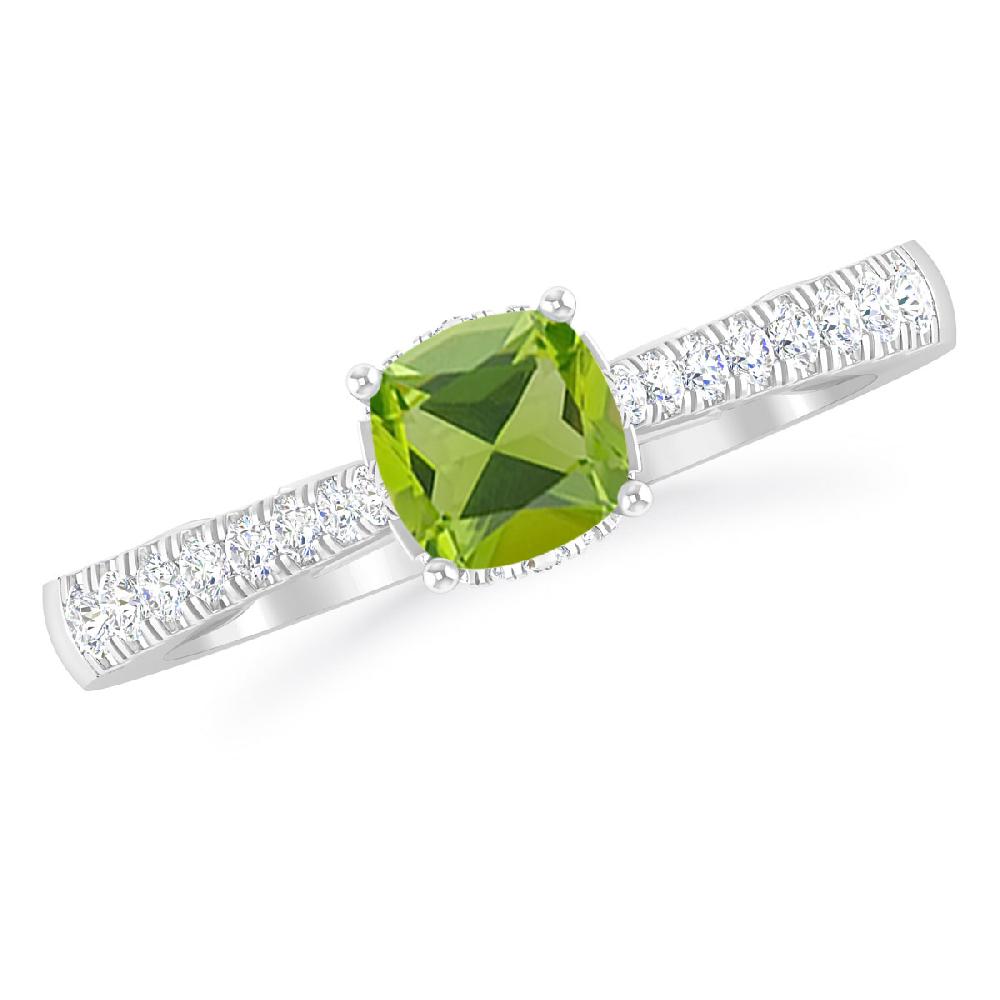 White Gold - Peridot