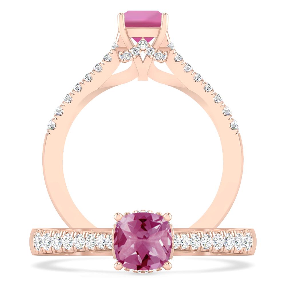 Rose Gold - Pink Tourmaline