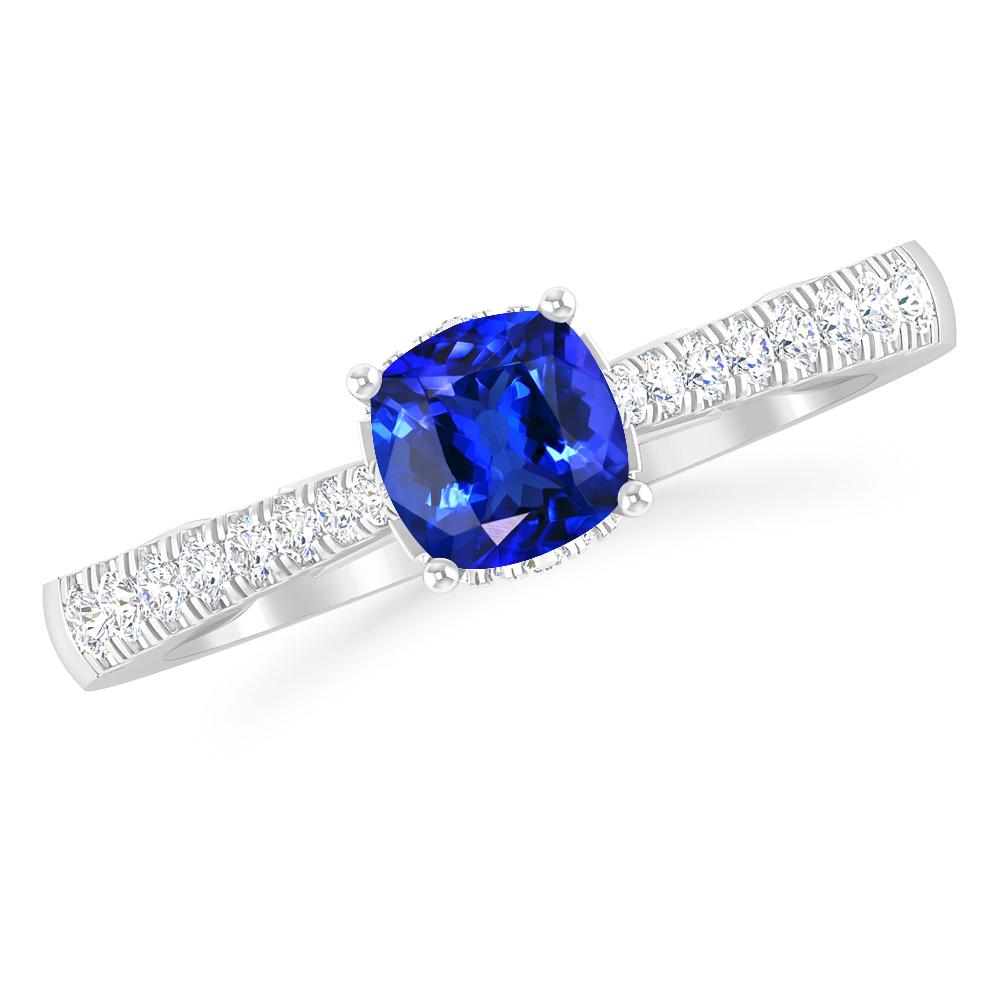 White Gold - Tanzanite