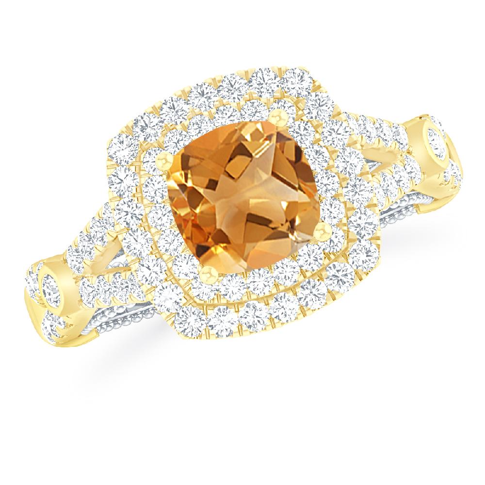 Yellow Gold - Citrine