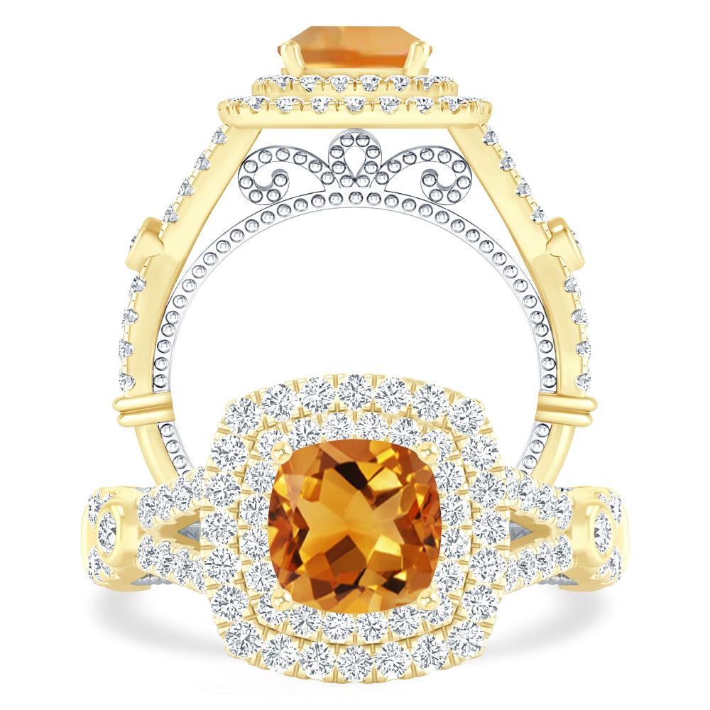 Yellow Gold - Citrine