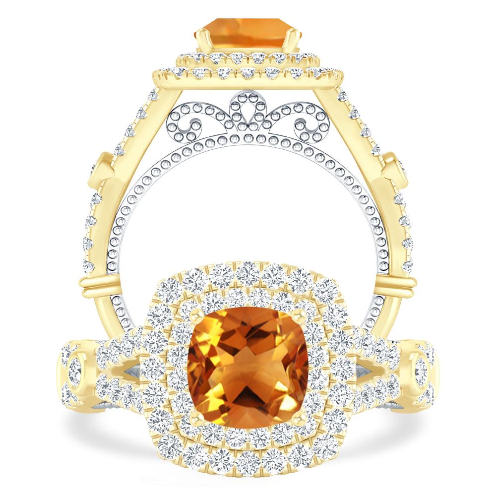 Yellow Gold - Citrine