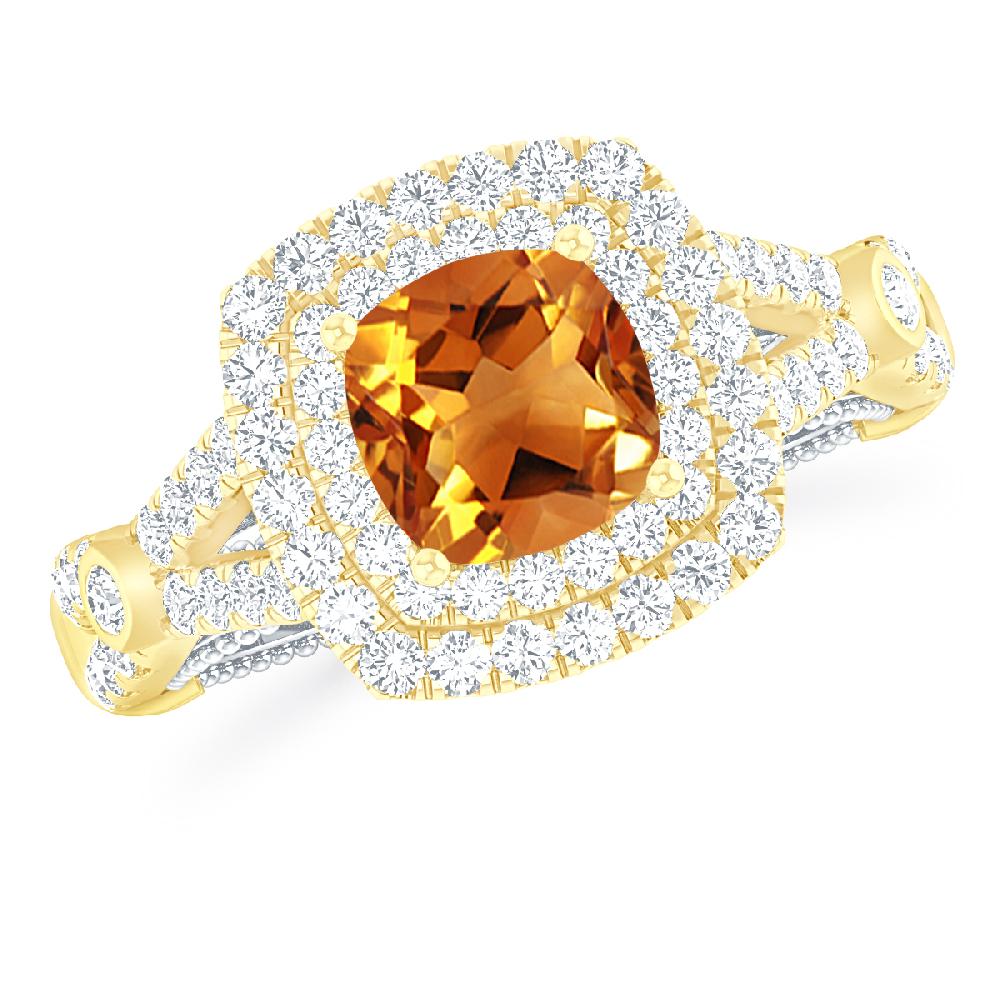 Yellow Gold - Citrine