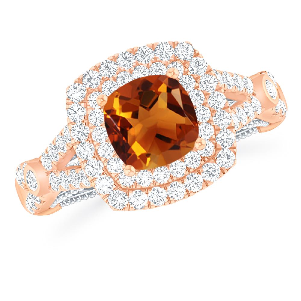 Rose Gold - Citrine