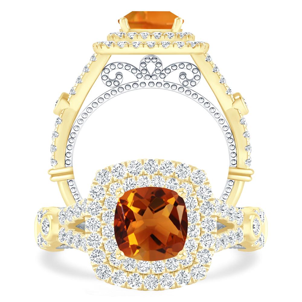 Yellow Gold - Citrine