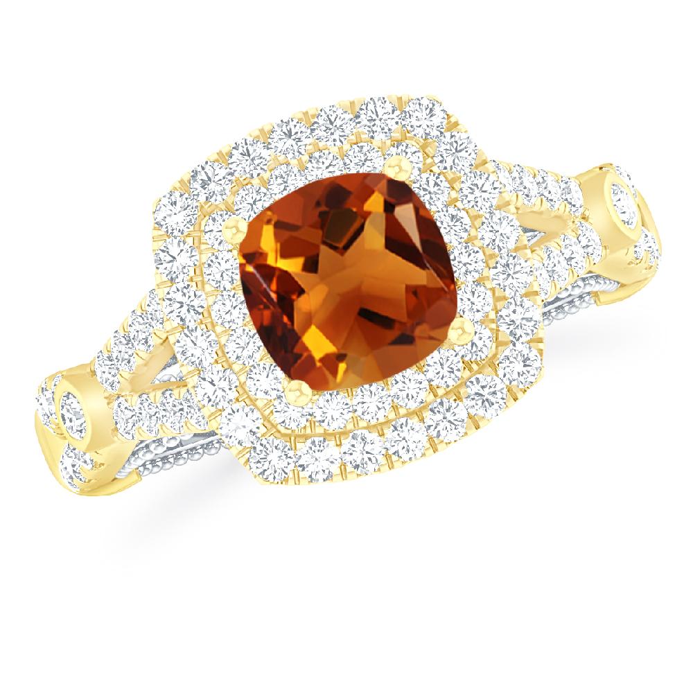 Yellow Gold - Citrine