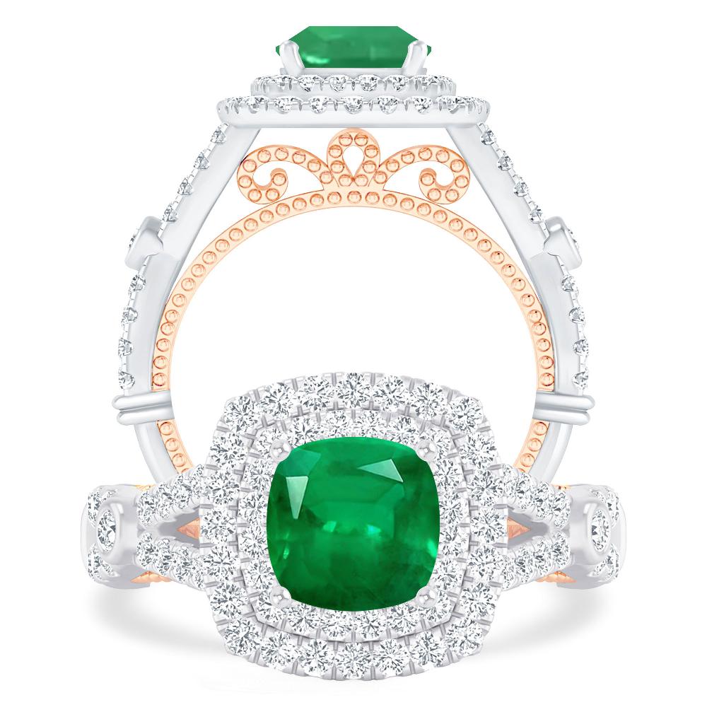 White Gold - Emerald