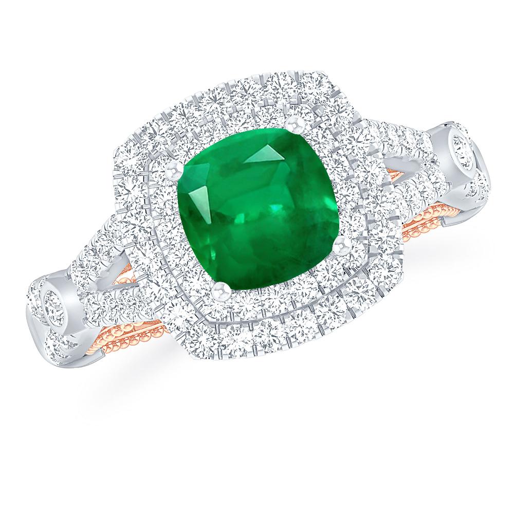 White Gold - Emerald