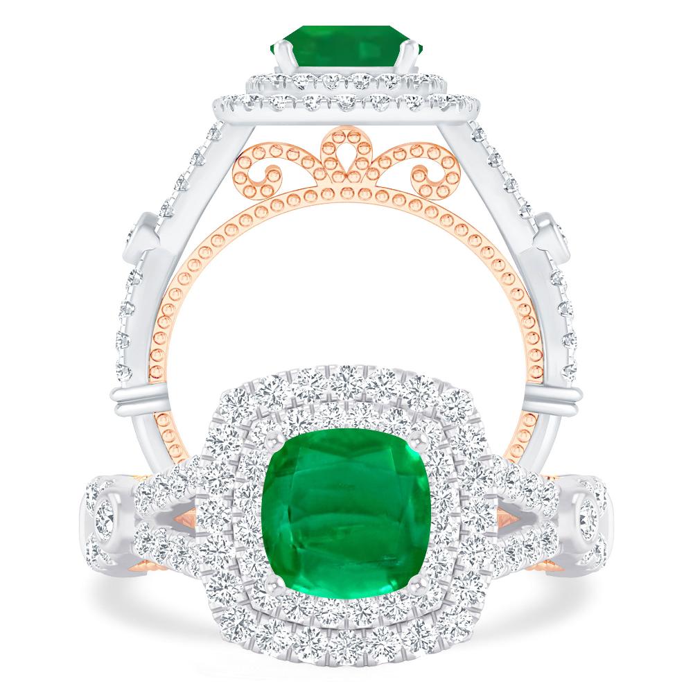 White Gold - Emerald