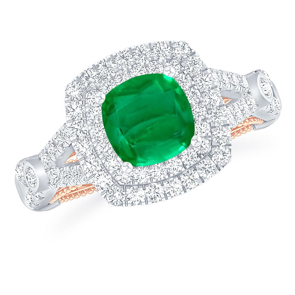 White Gold - Emerald