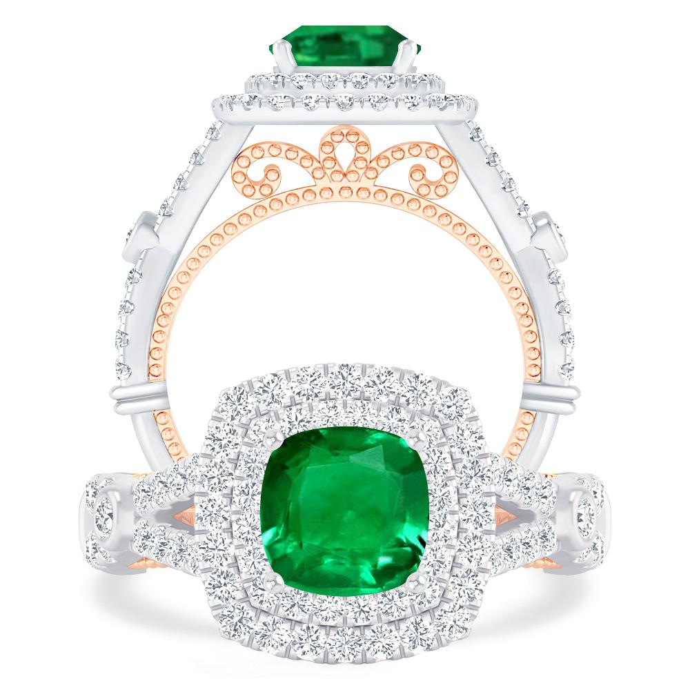 White Gold - Emerald