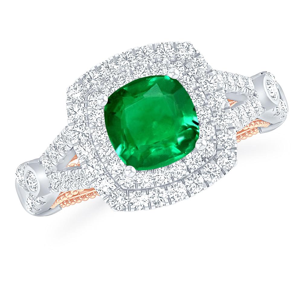 White Gold - Emerald