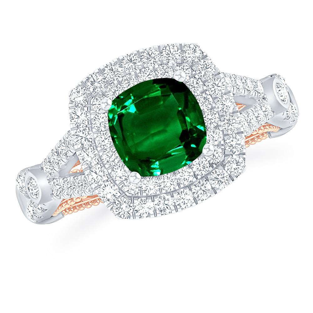 White Gold - Emerald