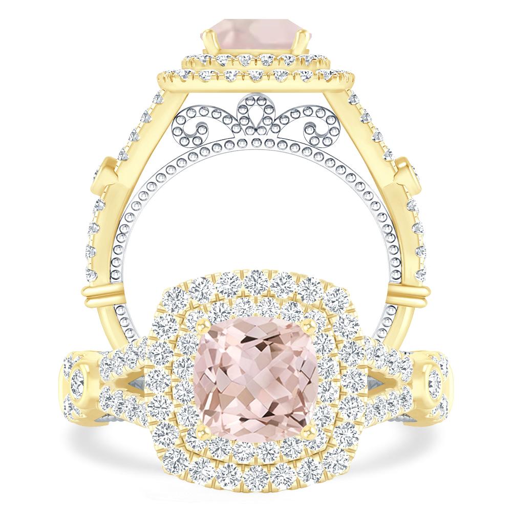 Yellow Gold - Morganite