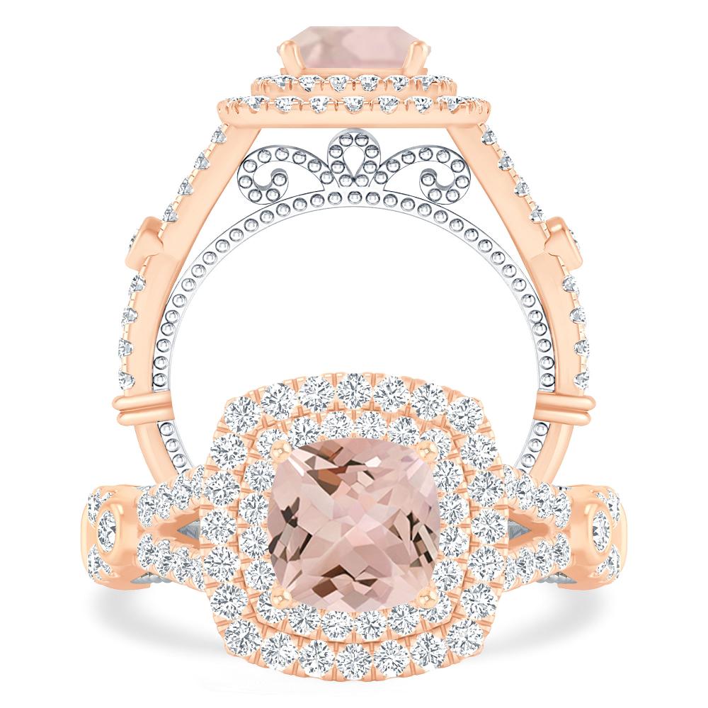 Rose Gold - Morganite