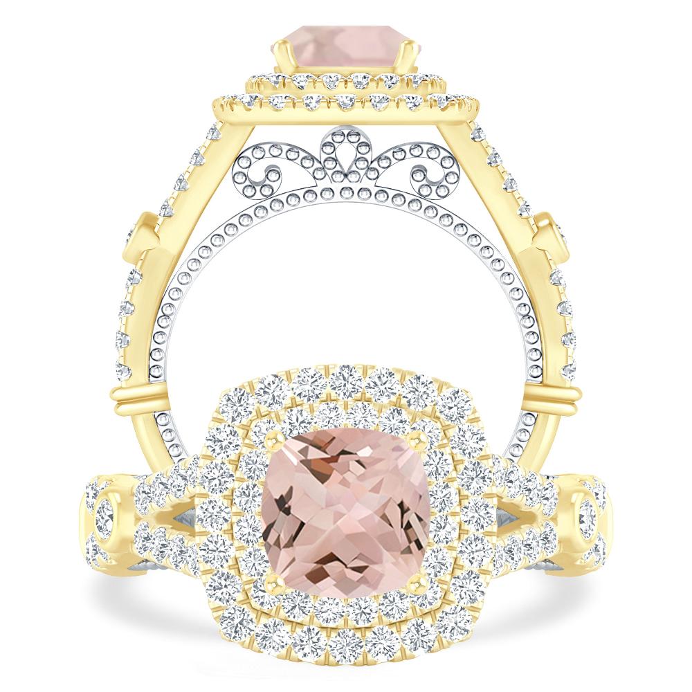 Yellow Gold - Morganite